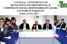 National Conference on Developing ECSR Culture in Pakistan